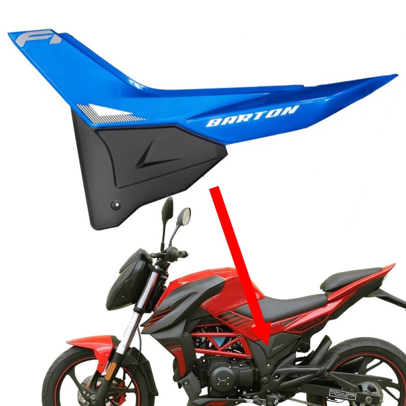 Plastik lewy boczek do Junak 905 Junak 128 osłona lewa