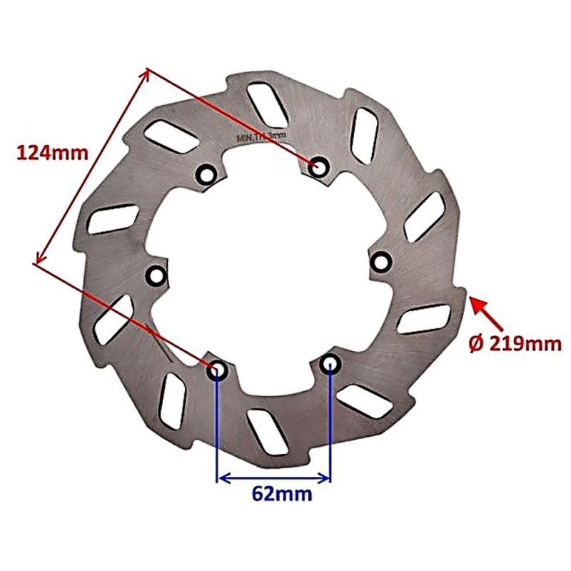 Tarcza hamulca tylnego do Generic Trigger SM 50 Keeway TX50 XRay 50