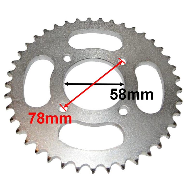Zębatka tylna do Torq Windstar 50 41 zębów napędu tył