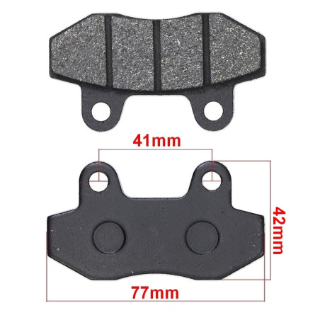 Klocki hamulcowe przód do Romet Ogar 900 Router A500 przednie
