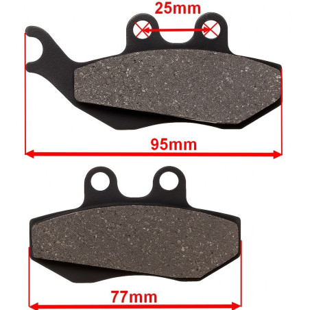 Klocki hamulcowe przód do Generic Trigger SM 50 SM50 przednie