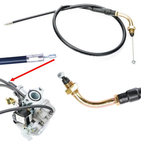 Linka gazu do Barton Fighter 50 2018-2020 euro 4