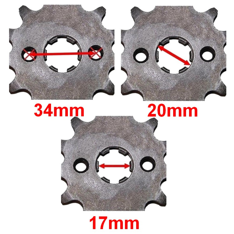 Zębatka przednia do Romet K 125