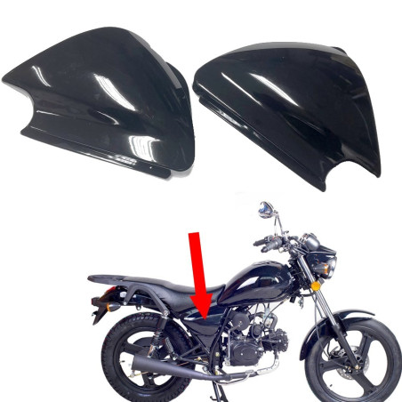 Plastiki do Romet Soft Chopper 125 do 2017 boczki osłony boczne