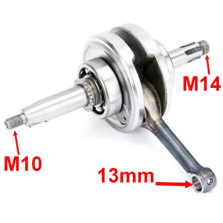 Wał korbowy 110 cm do Kinroad XT50PY-5 XT50PY-5