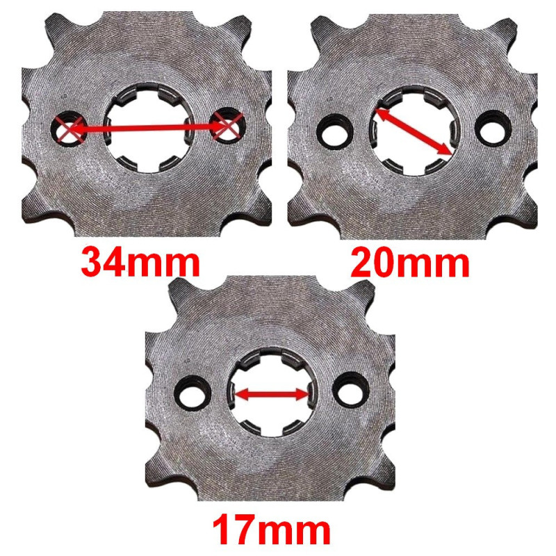 Zębatka przednia do Romet Soft Chopper 125