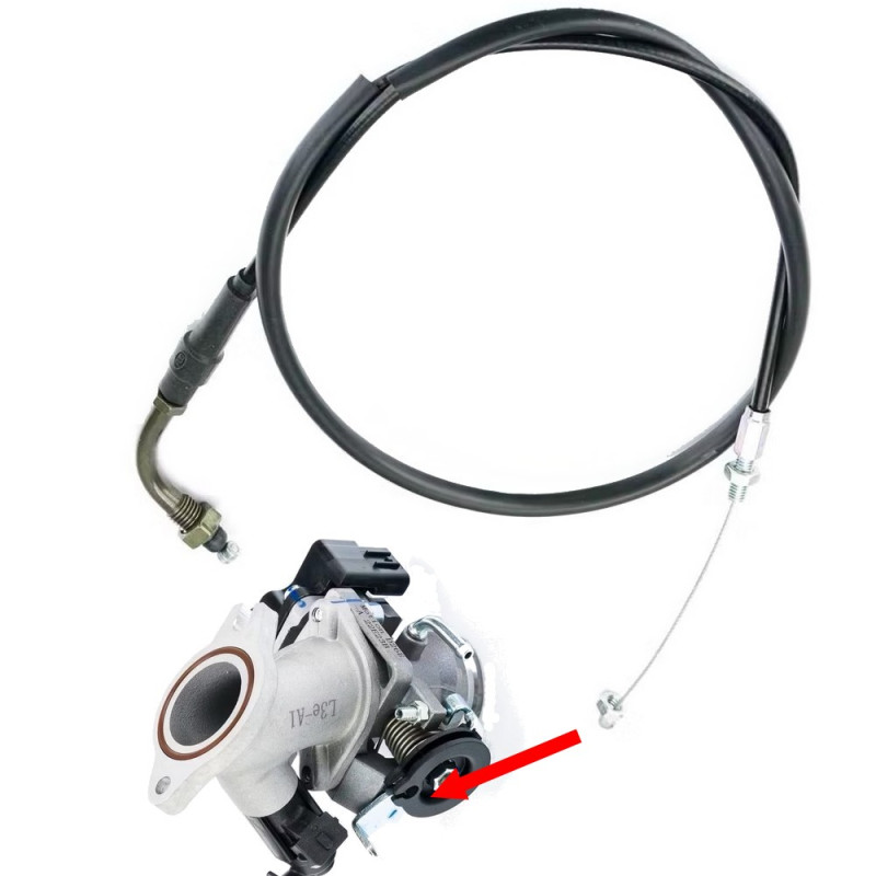 Linka gazu do Barton Classic 125 od 2021 euro 5