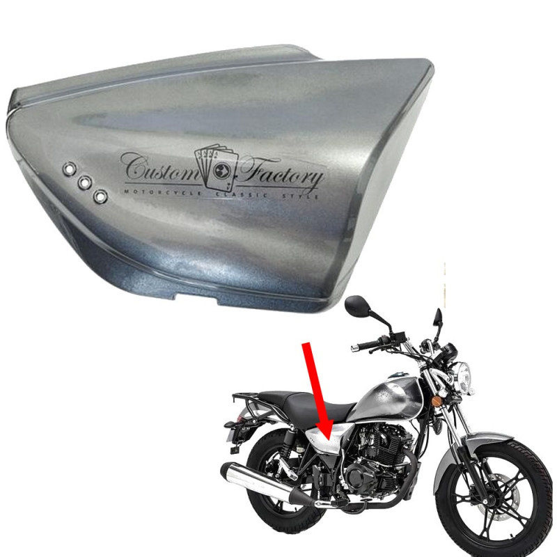 Plastik do Romet Soft Chopper 125 od 2018 boczek prawy