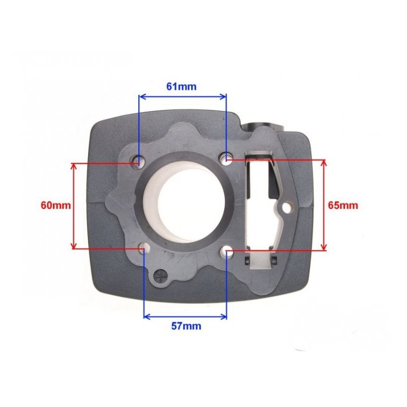 Cylinder do Romet CRS 125 starsze modele zestaw