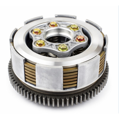 Sprzęgło do chińskich crossów 200 250 6 tarczy kompletne z koszem