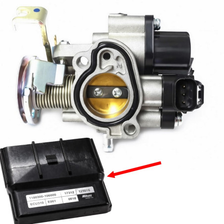 Przepustnica do Kiden KD125-G KD125-J  KD125-K IAC  TPS komplet