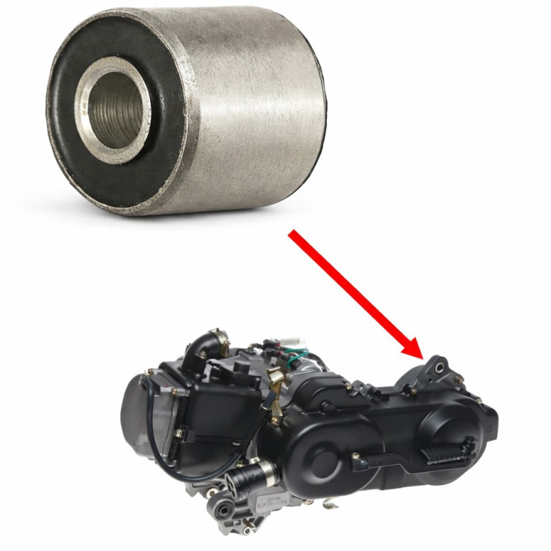 Guma amortyzatora chiński skuter 4T 139QMB  - tuleja 20x8x19 tulejka do chińskich skuterów