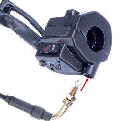 Przełącznik zespolony prawy do Junak 121 121FL manetka bez świateł