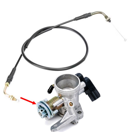 Linka gazu do Romet Division 125 FI  2018-2020 euro 4