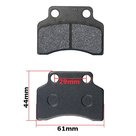 Klocki hamulcowe przód do Motowell Crogen City RS Sport Magnet City RS Sport Yoyo 50 2T 4T