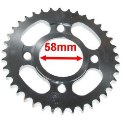 Zębatka tylna do Romet R125 R150 HJ150-7 38 zębów napędu tył