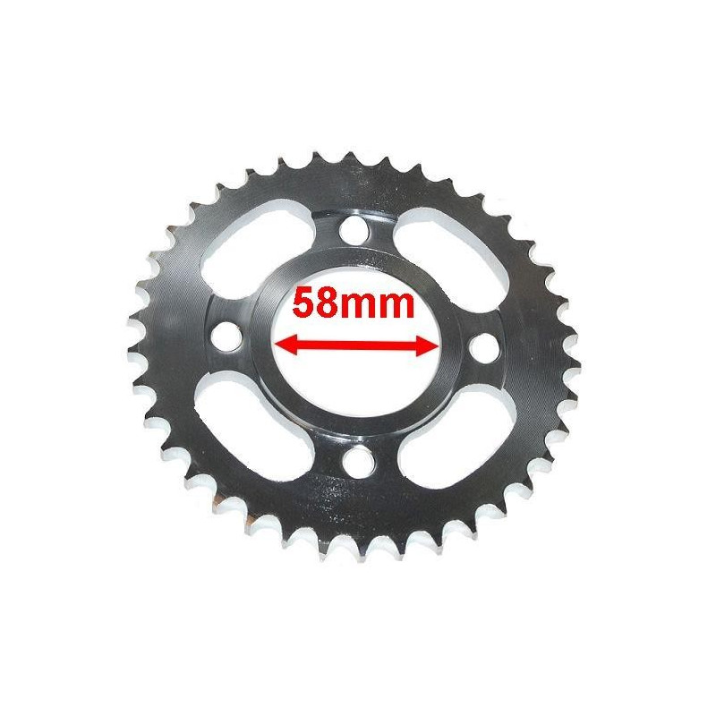 Zębatka tylna do Romet R125 R150 HJ150-7 38 zębów napędu tył