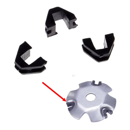 Ślizgi wariatora chiński skuter 4T 50 139QMB 139QMA  BN139QMB