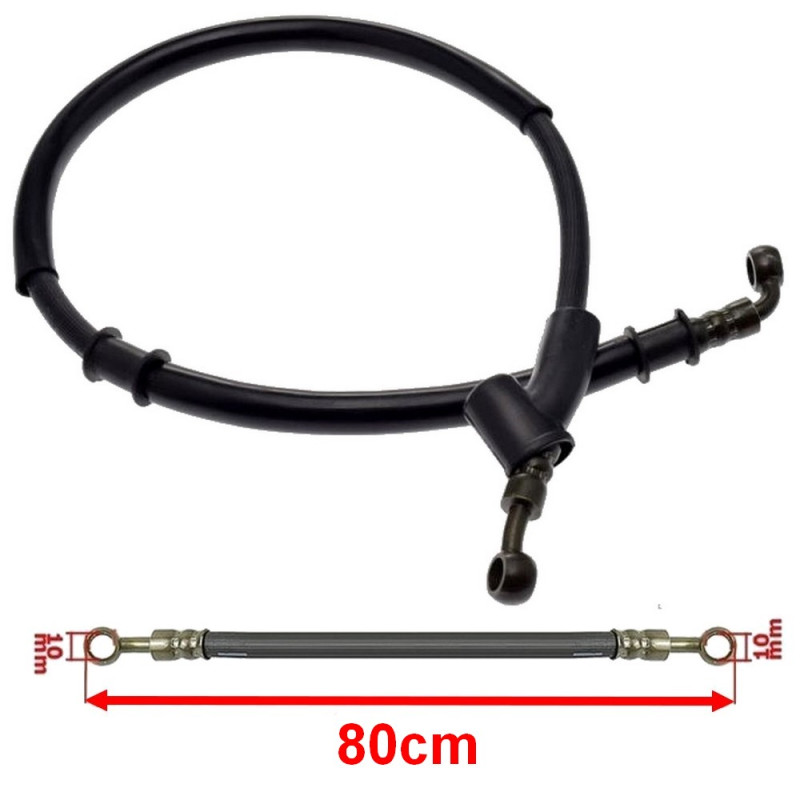 Przewód hamulcowy przedni do Barton FR 50 FR50 2 hamulca przedniego