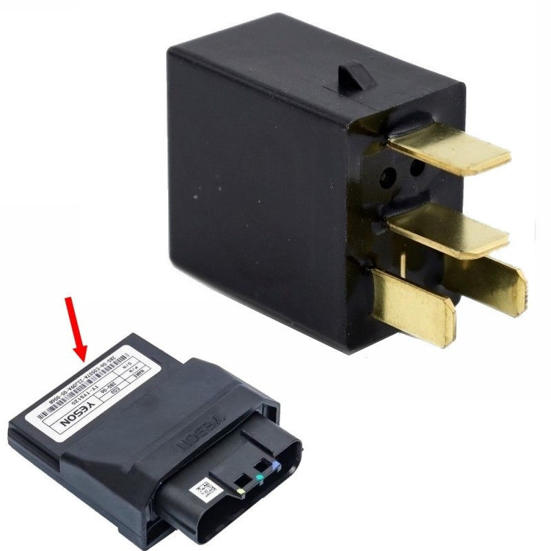 Przekaźnik pompy paliwa do Barton FR50 FR 50 2 2018-2020 euro 4 opornik wtrysku