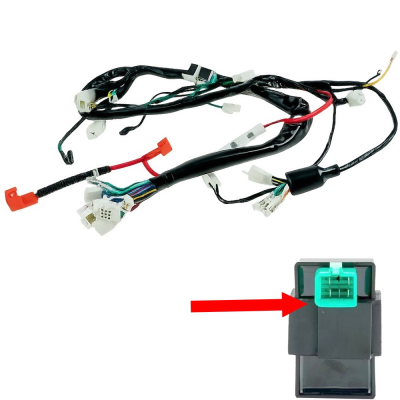 Instalacja elektryczna do Benzer Yankee 50 wiązka