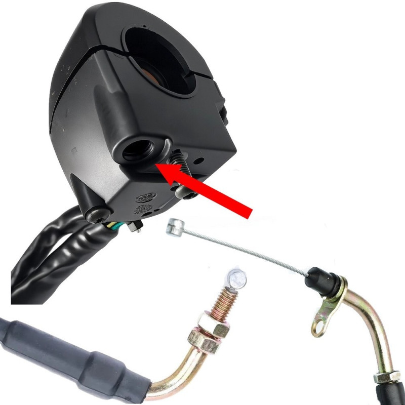 Przełącznik zespolony prawy do Junak 905 kierownicy starter odpalanie