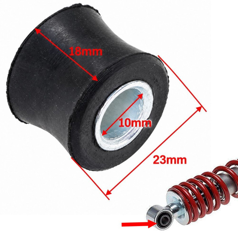 Tulejka amortyzatora chiński quad 110 150 tuleja metal-guma 10mm