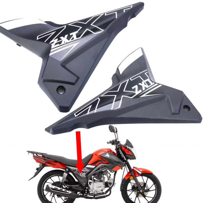 Plastiki do Romet ZXT 50 125 od 2019 boczki osłony boczne zestaw