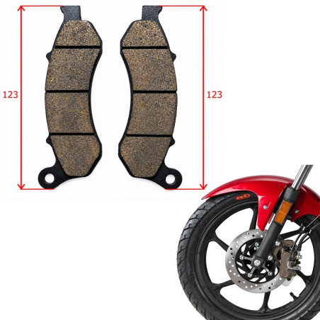 Klocki hamulcowe przód do Junak Racer 125 od 2018 hamulca przedniego